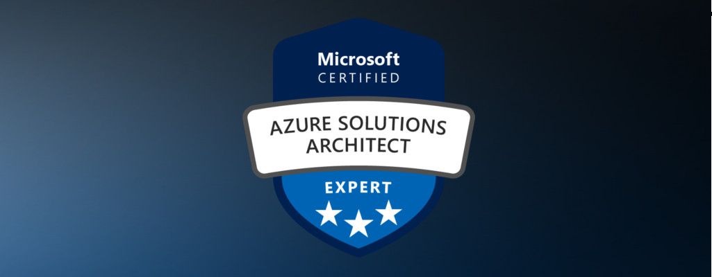 Now a Certified Azure Solutions Architect!